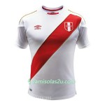 Camisolas de futebol Peru Mulher Equipamento Principal Copa do Mundo 2018 Manga Curta